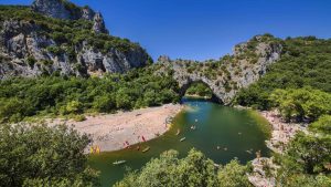 Klimat w Ardèche, Francja